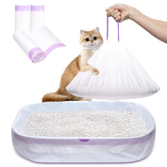Elzrghs cat litter liner 36x16 pack fits most boxes for quick changes
