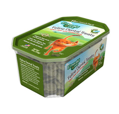 Emerald Pet grain-free cat treats in bowl highlighting allergen-friendly formula.