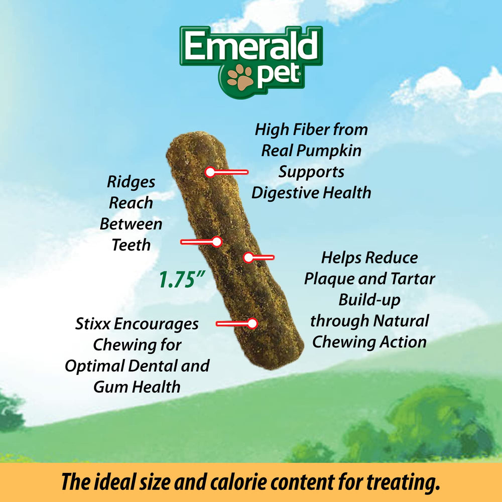 Emerald Pet Feline Dental Stixx USA-sourced ingredients emphasize quality and safety.