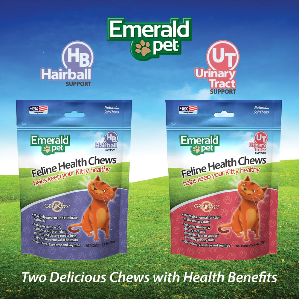 Emerald Pet Feline Health Chews natural ingredient close-up