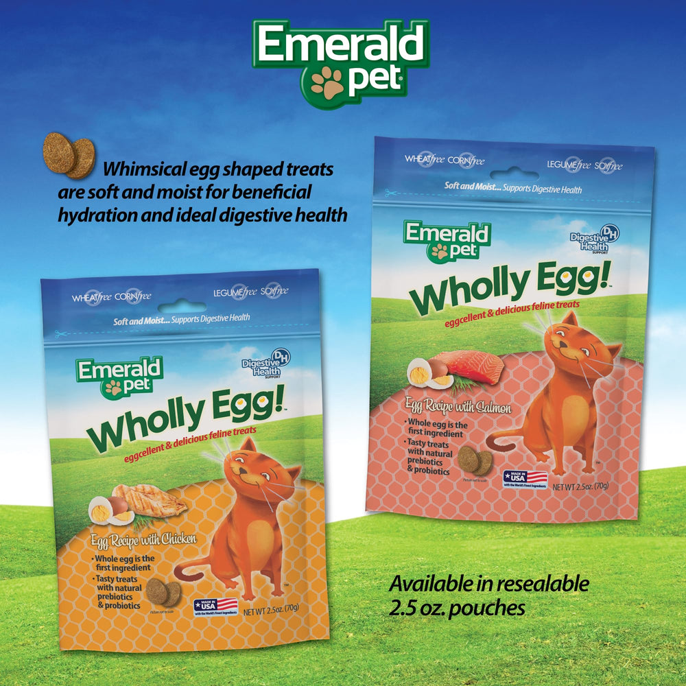 Emerald Pet products are made in the USA with premium ingredients.