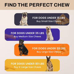 EMINENT PAW Yak Cheese Chew Packaging image shows odor-free indoor treat.