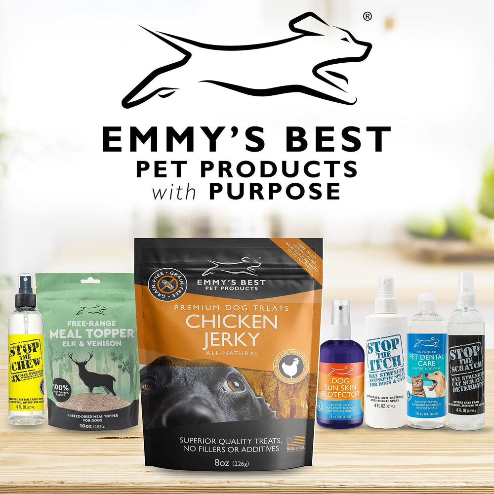 Emmy's Best EBPP nutrition panel highlighting protein and fat