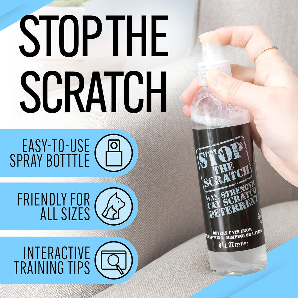 Emmy's Best EBPP drapes-and-furniture spray targets areas cats scratch.