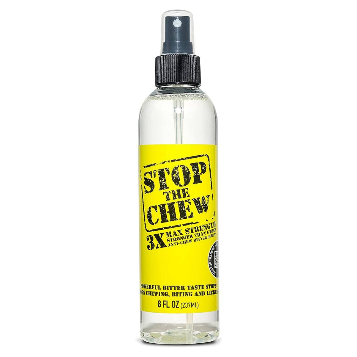 Emmy's Best EBPP Stop The Chew bottle front shows strong deterrent capabilities