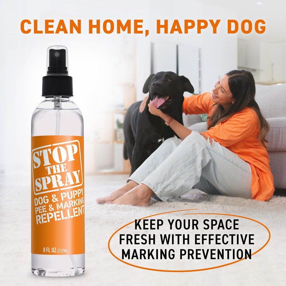 Emmy's Best EBPP training spray in use during potty training sessions.
