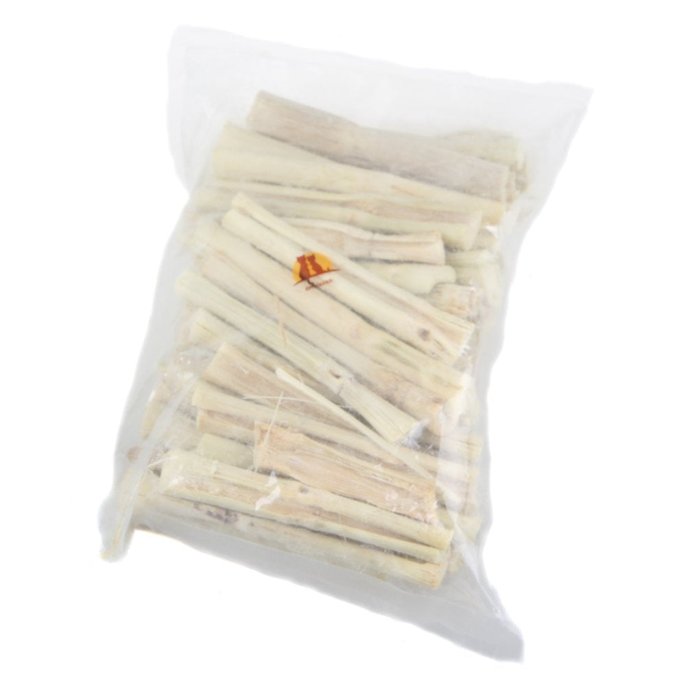 emours natural bamboo teeth chews pack 500g for small pets