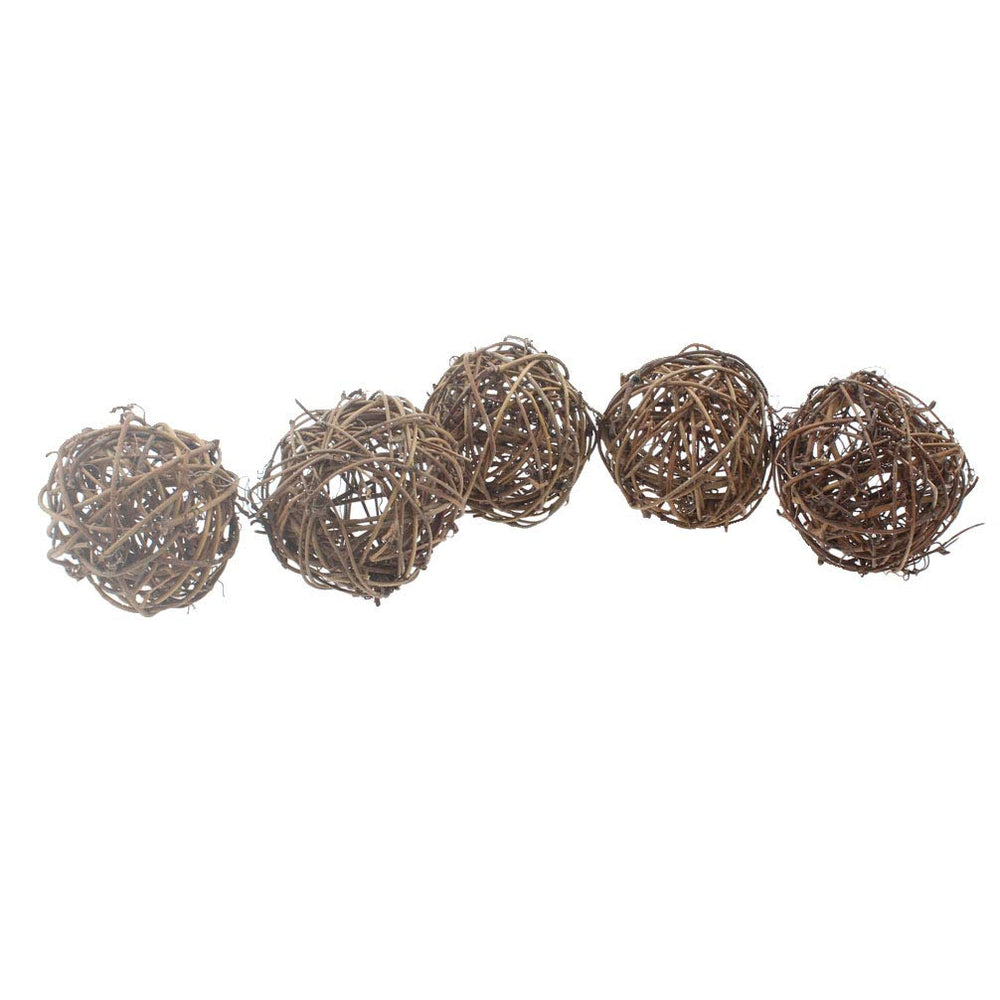 emours rattan chew ball improves natural chewing instincts and interactive pet enrichment