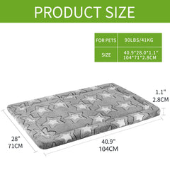 EMPSIGN dog crate pad cool side promotes comfortable temperature in warm rooms