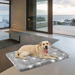 EMPSIGN dog crate pad shown inside a crate for versatile use