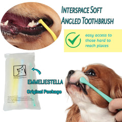 E.M&S.T Emmeliestella round-bristle toothbrush tackling side surfaces