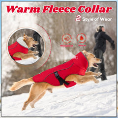 EMUST dog coat Adjustable belly buckles secure fit for different dog shapes.