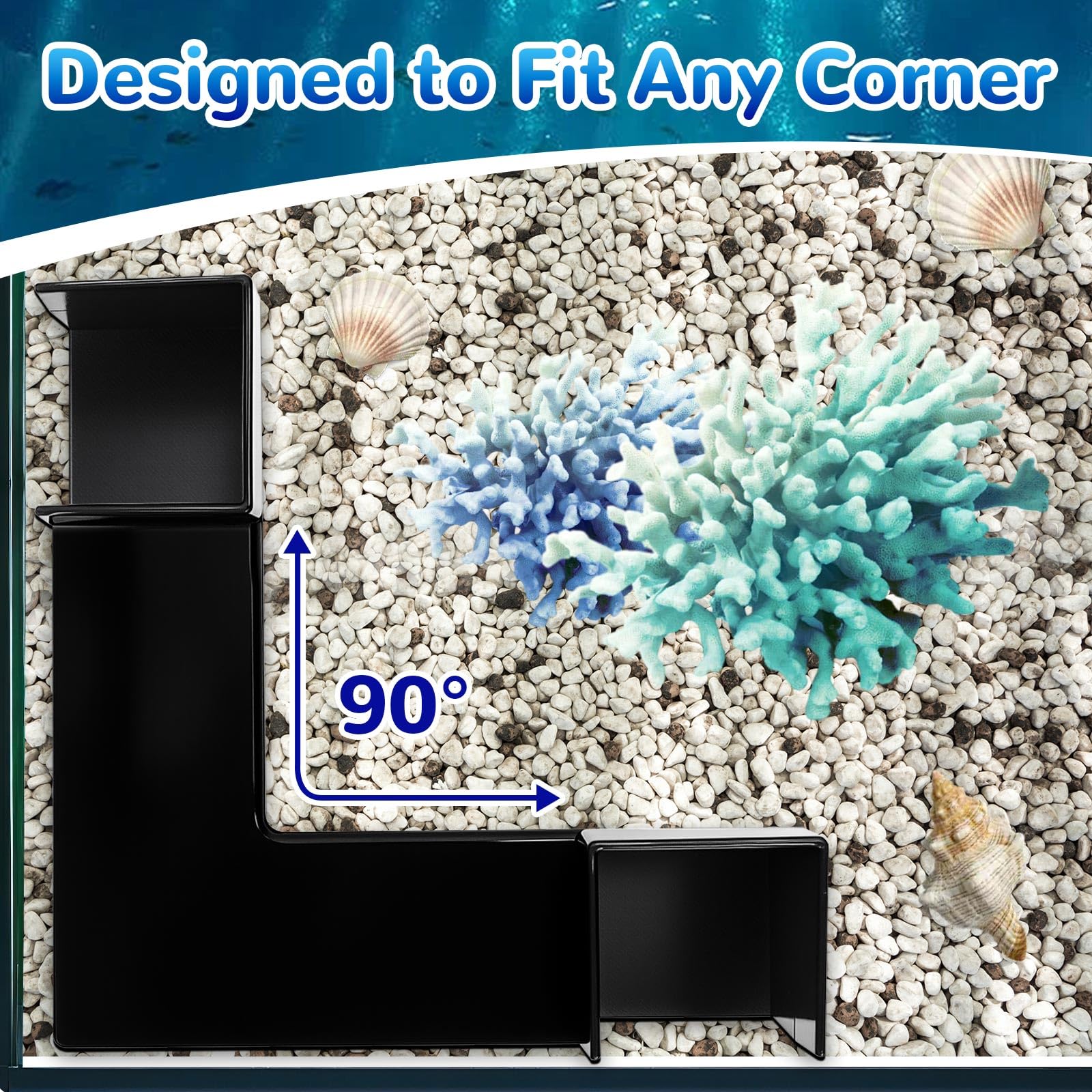 EMUTOL dual-entrance tunnel installed in tank for easy access.