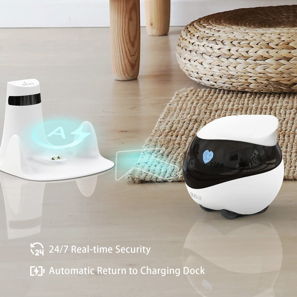 Enabot EBO SE two-way talk facilitates quick conversations with family or pets