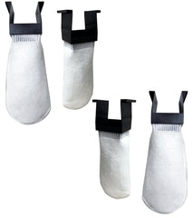 Encompass All filter sock 4-pack shown for durable filtration in an aquarium.