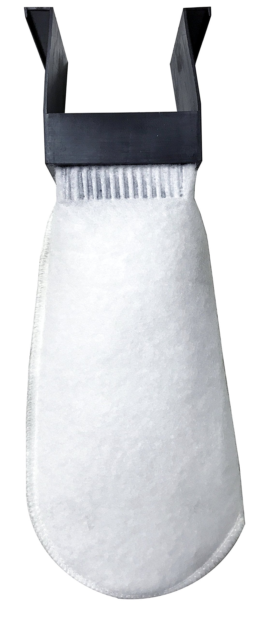 Encompass All filter sock front view highlighting sturdy stitching.