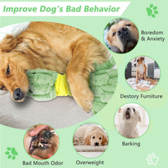 Eneston dental-friendly duck plush supports gentle teeth-cleaning during play.