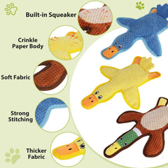 Eneston duck toy squeaker closeup for interactive play sessions