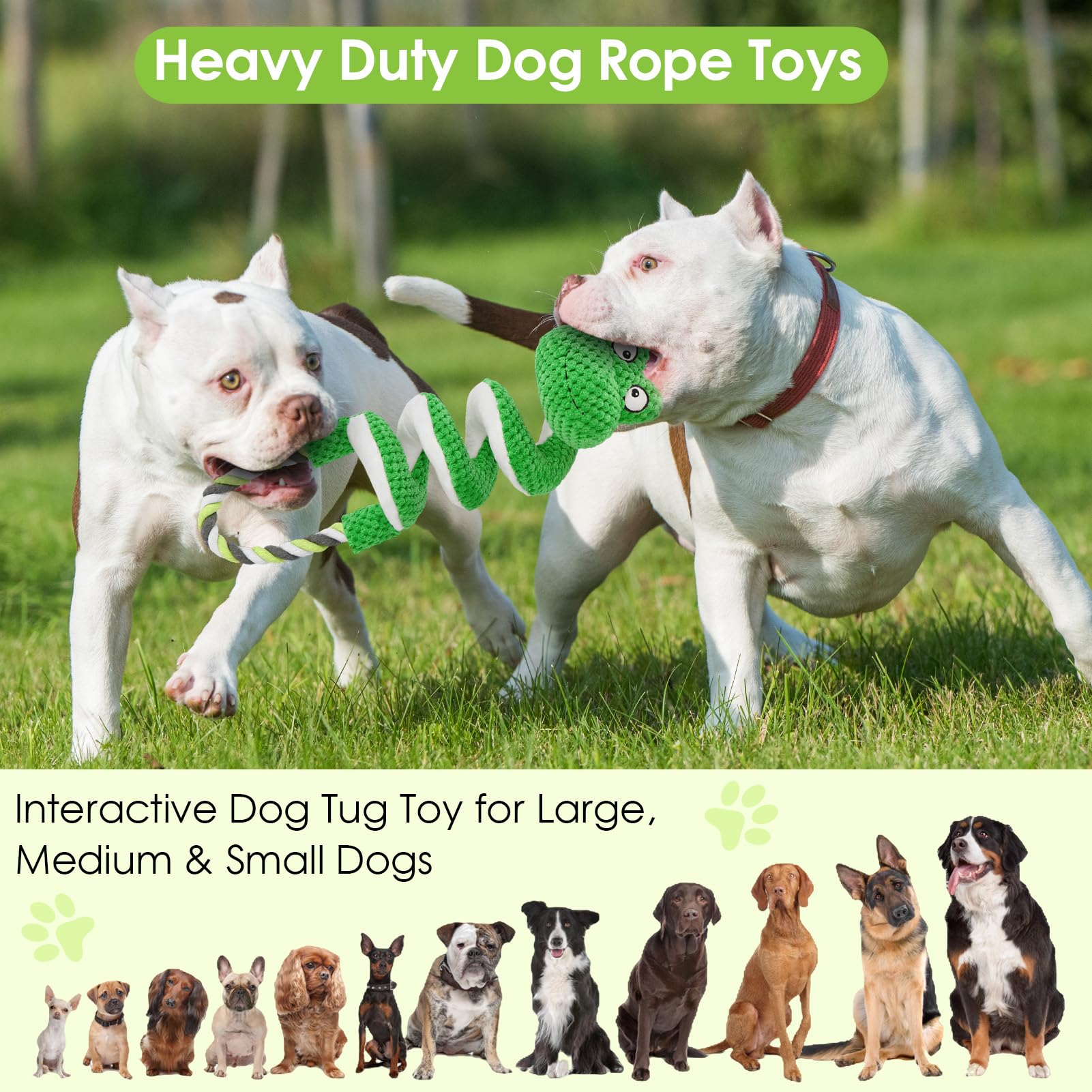 Eneston Duty Dog Rope Toy provides anxiety relief through textures and play.