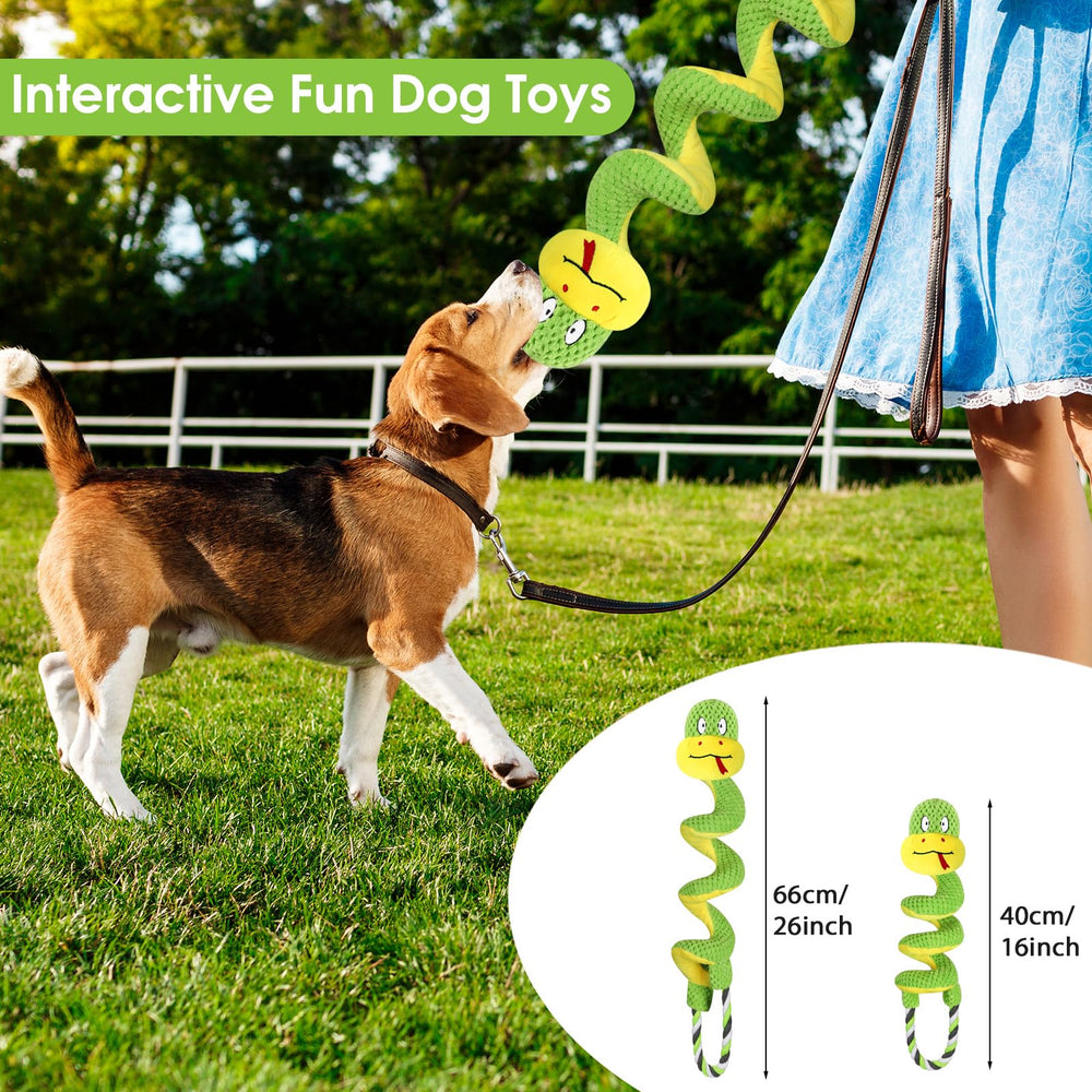 Eneston interactive rope tug toy demonstrates tug-of-war for exercise and canine bonding