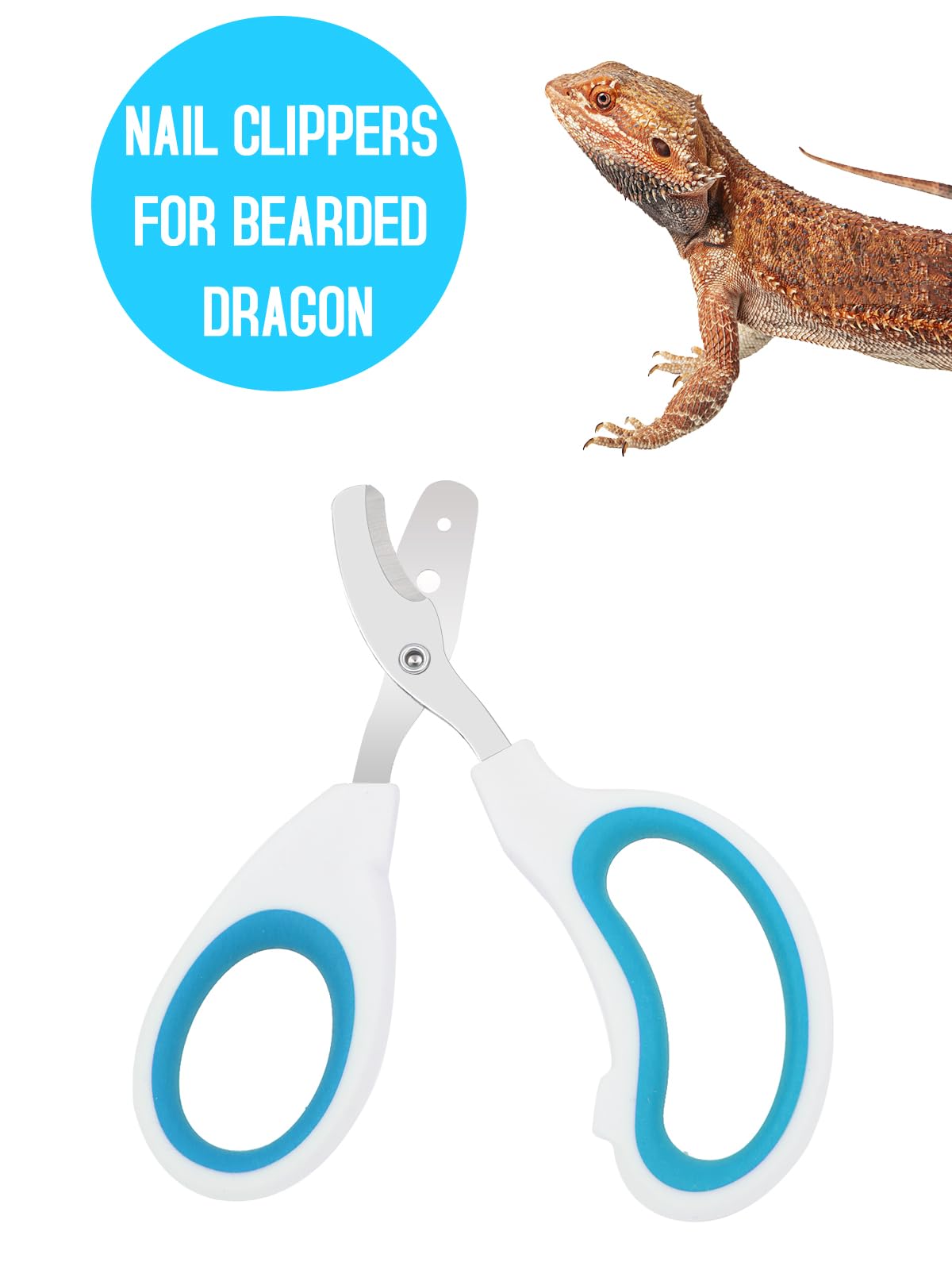 Engorgio Bearded Dragon nail clippers with ergonomic grip for calm grooming