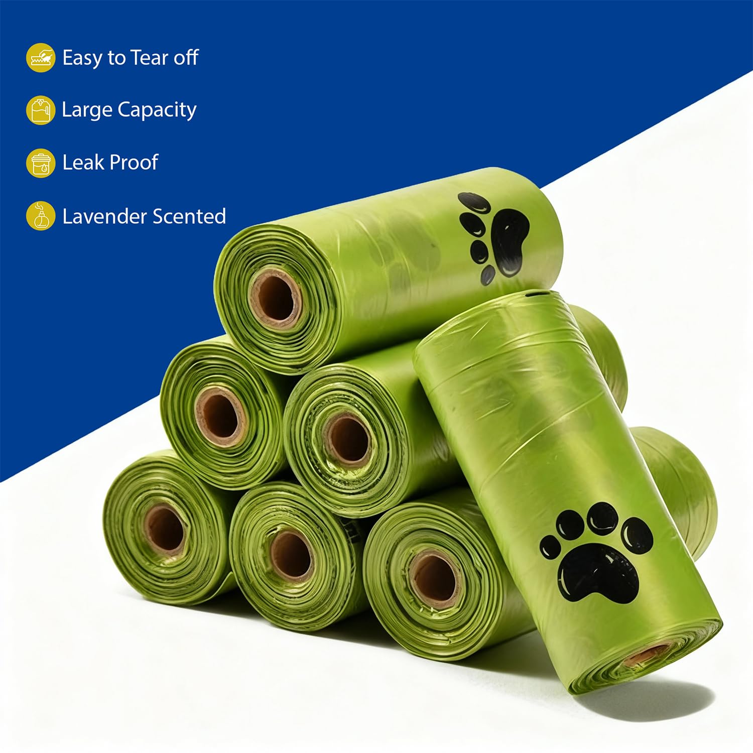 EniwegVoge includes 2 rolls and 30 bags for extended walks