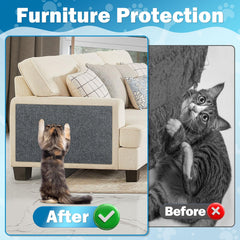 ENONCI cat scratch pad trimmed to fit any space