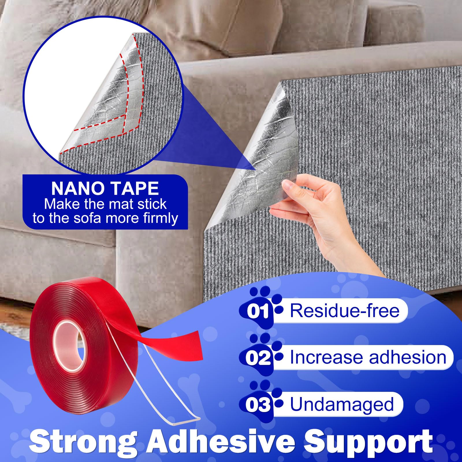 ENONCI corner-edge protection installed on bed edges reduces wear and scratches.