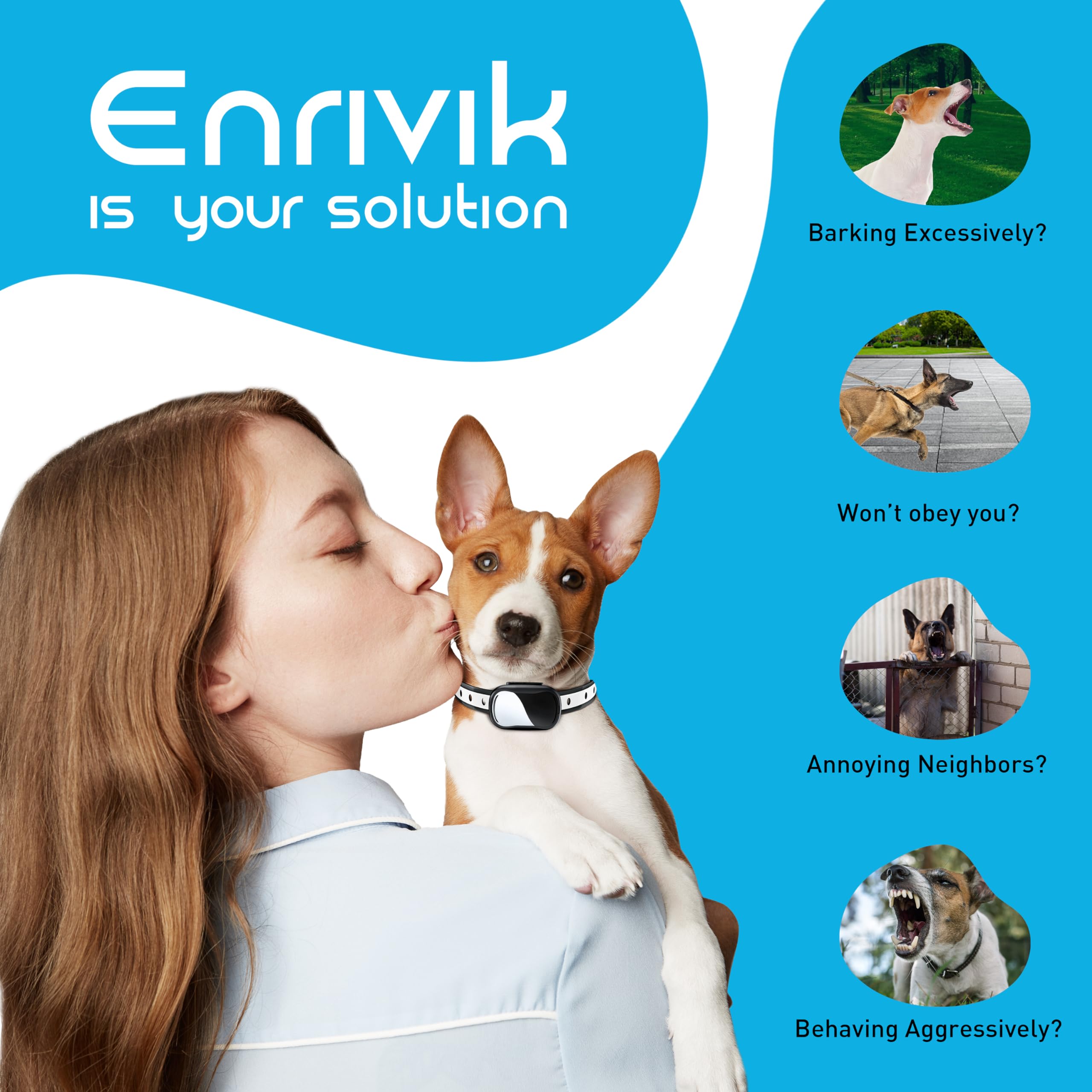 Enrivik compact remote with pocket-friendly design for on-the-go training.
