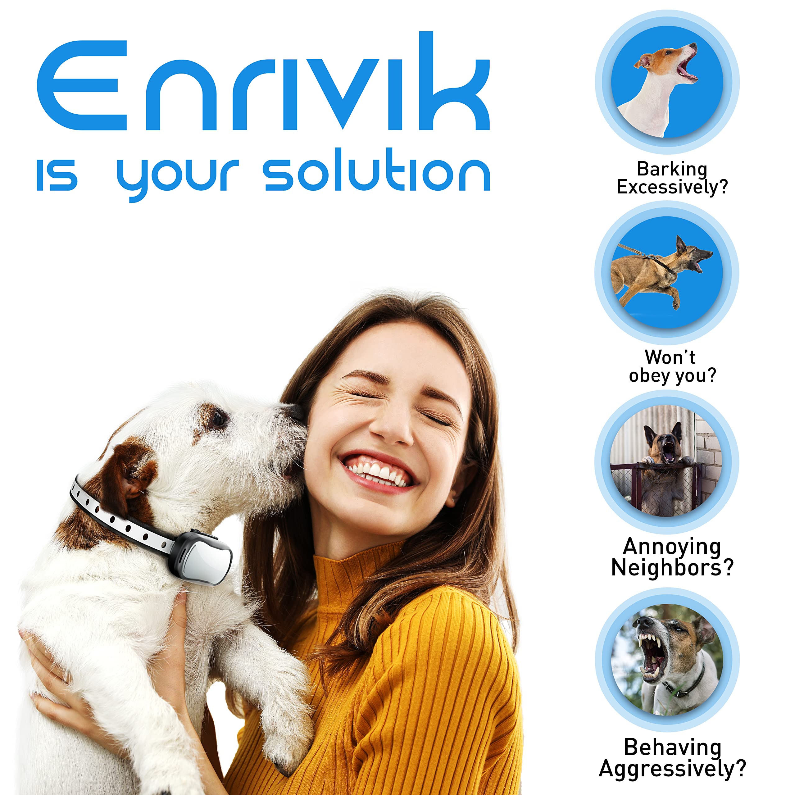 Enrivik weekly-charging battery and pocket-friendly remote for training on the go