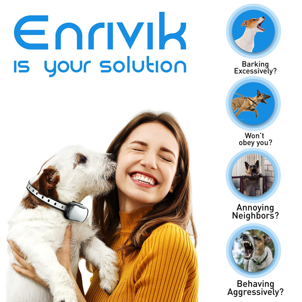 Enrivik weekly-charging battery and pocket-friendly remote for training on the go