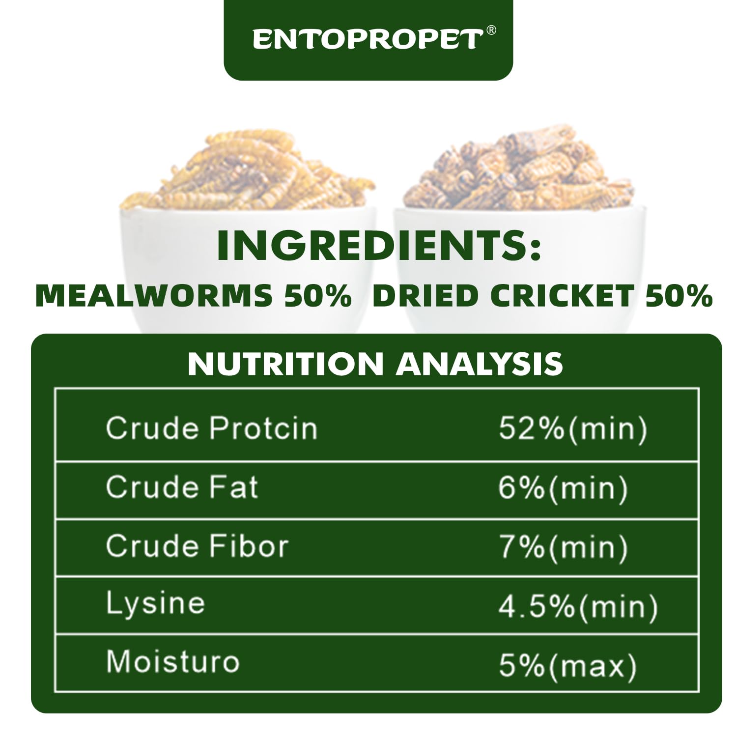 Entopropet turtle snack medley, versatile reptile nutrition in one package.