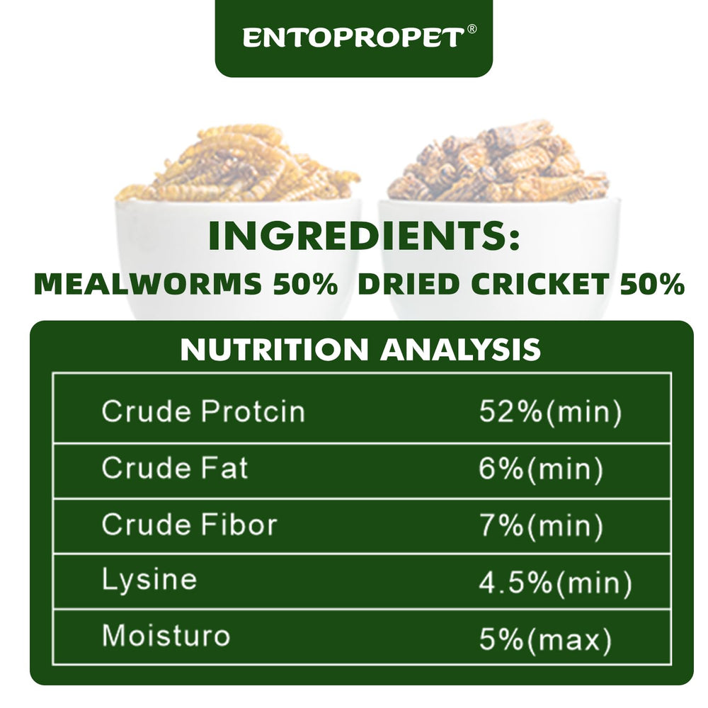 Entopropet turtle snack medley, versatile reptile nutrition in one package.