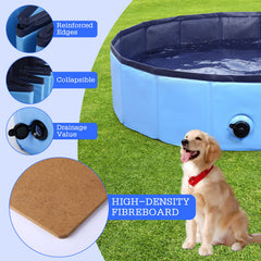 Eooqi foldable dog pool size S used for small dogs.