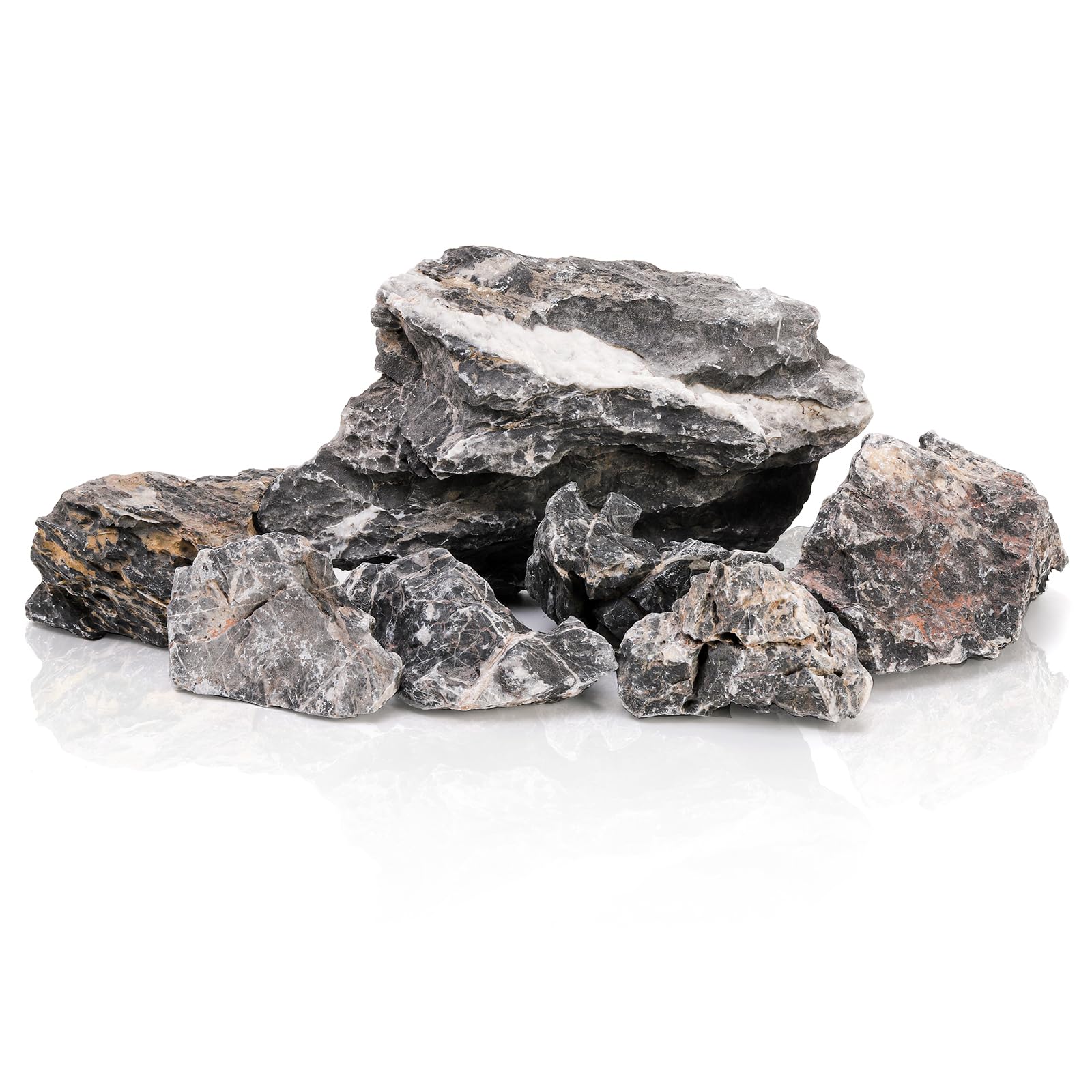 Eorbow Seiryu stone used in reptile vivarium setup