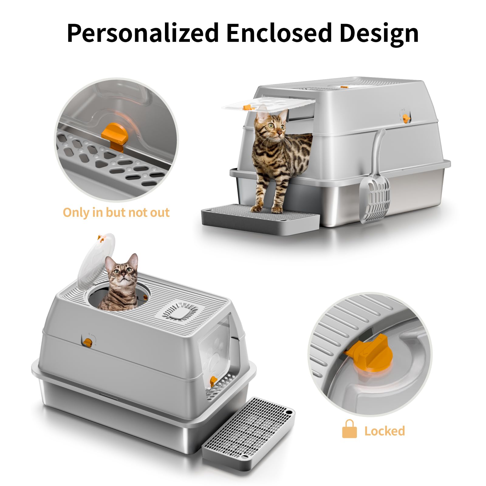 Eosarcu carbon filters inside help odor control between changes