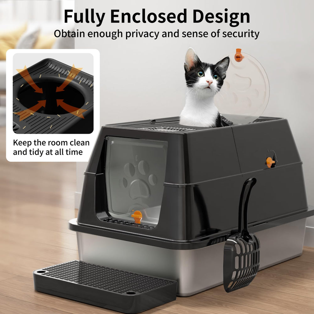 Eosarcu easy-clean metal surface reduces sticking for quick maintenance.