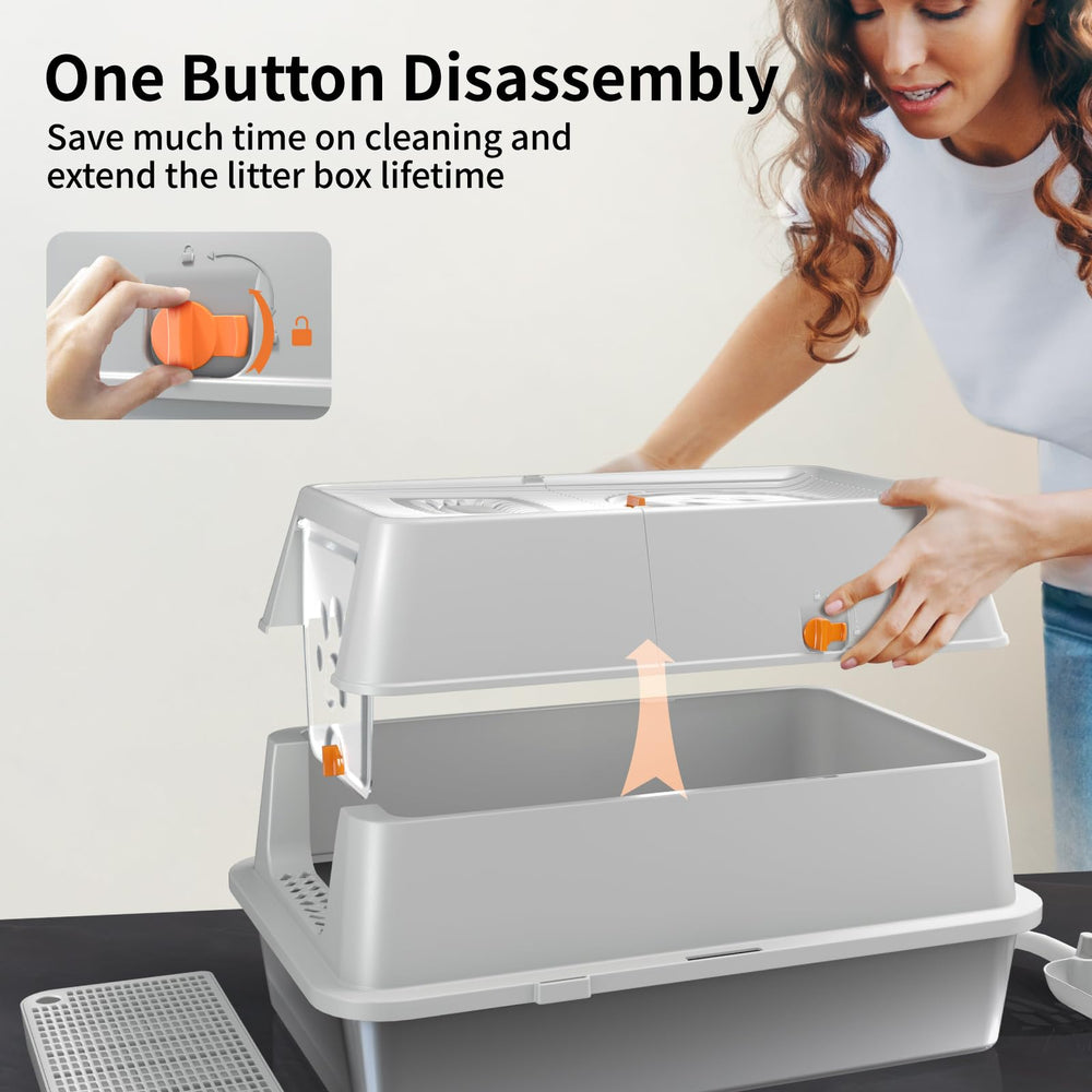 Eosarcu stainless-steel-surface non-sticky cleans easily and resists odors.