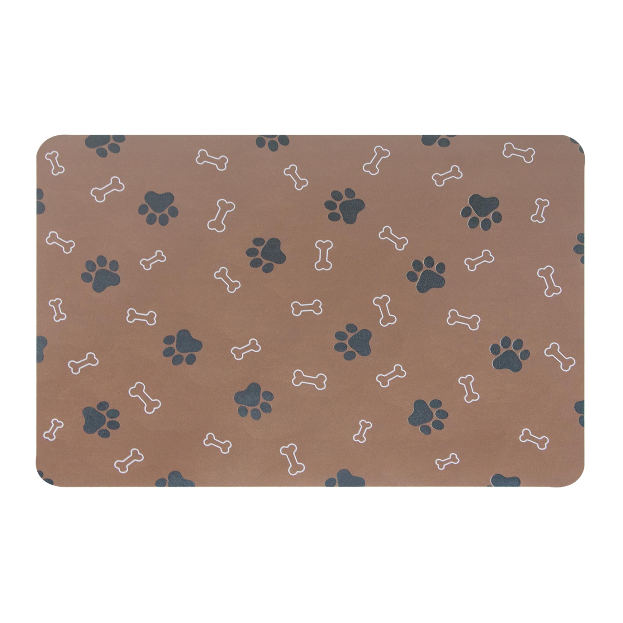 EP Jeans multi-use pet mat suitable under feeders and fountains.