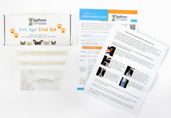EpiPaws online results portal presents age and life-stage insights.