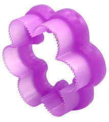 Epona Shed Flower Groomer in-use on horse for gentle, efficient coat maintenance.