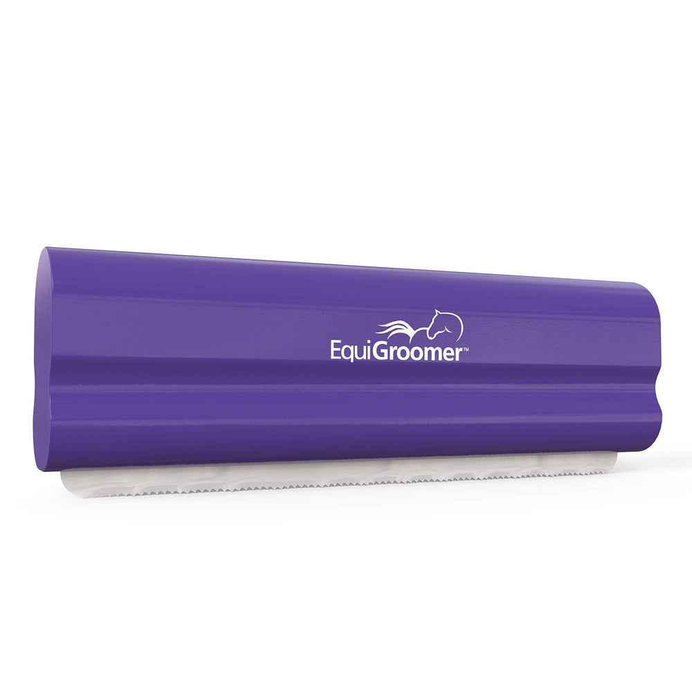 EquiGroomer EasyGroomer brush with ergonomic handle for comfortable deshedding