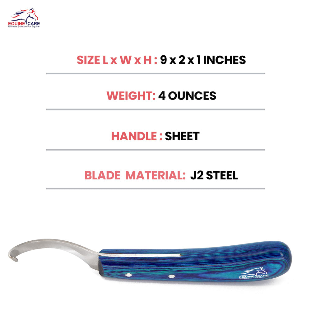 Equine Care rust-resistant steel stays reliable in barn or toolbox