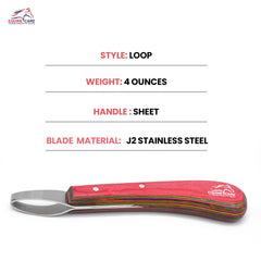 Equine Care stainless steel construction highlighting durability and lasting sharpness