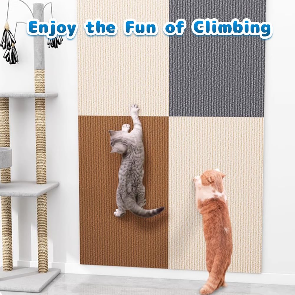 Equmis cat scratcher mat cut-to-fit demonstration