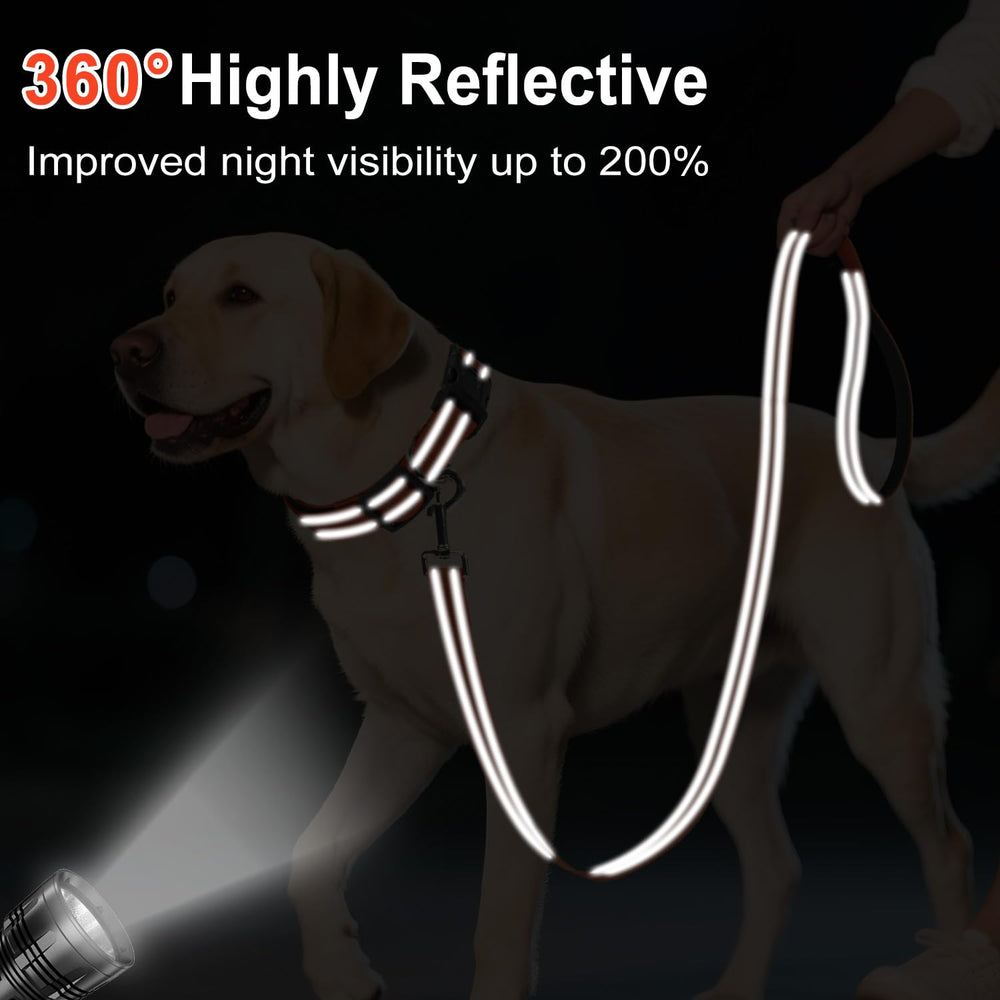 Erbine zinc alloy no-tangle swivel clip keeps walks smooth and secure.
