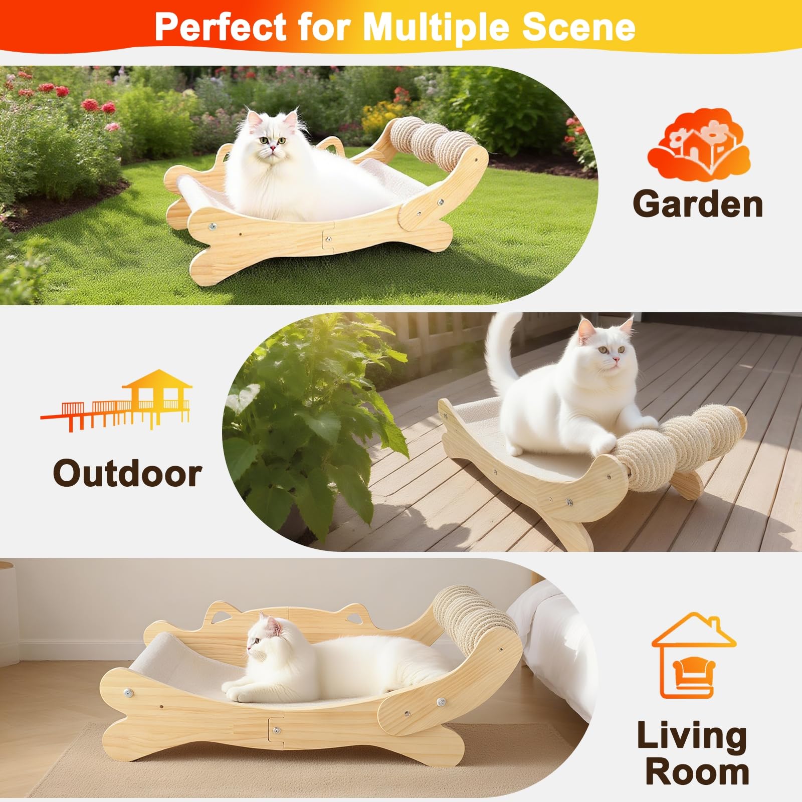 ERGTFVN-no-tip-stable-base emphasizes safety for large cats during energetic play.