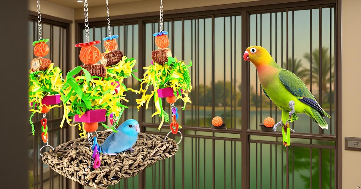ERKOON best gift for bird friends ready to enchant new feathered companions