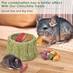 ERKOON Chew A Bowl with small animals demonstrates natural chewing behavior.