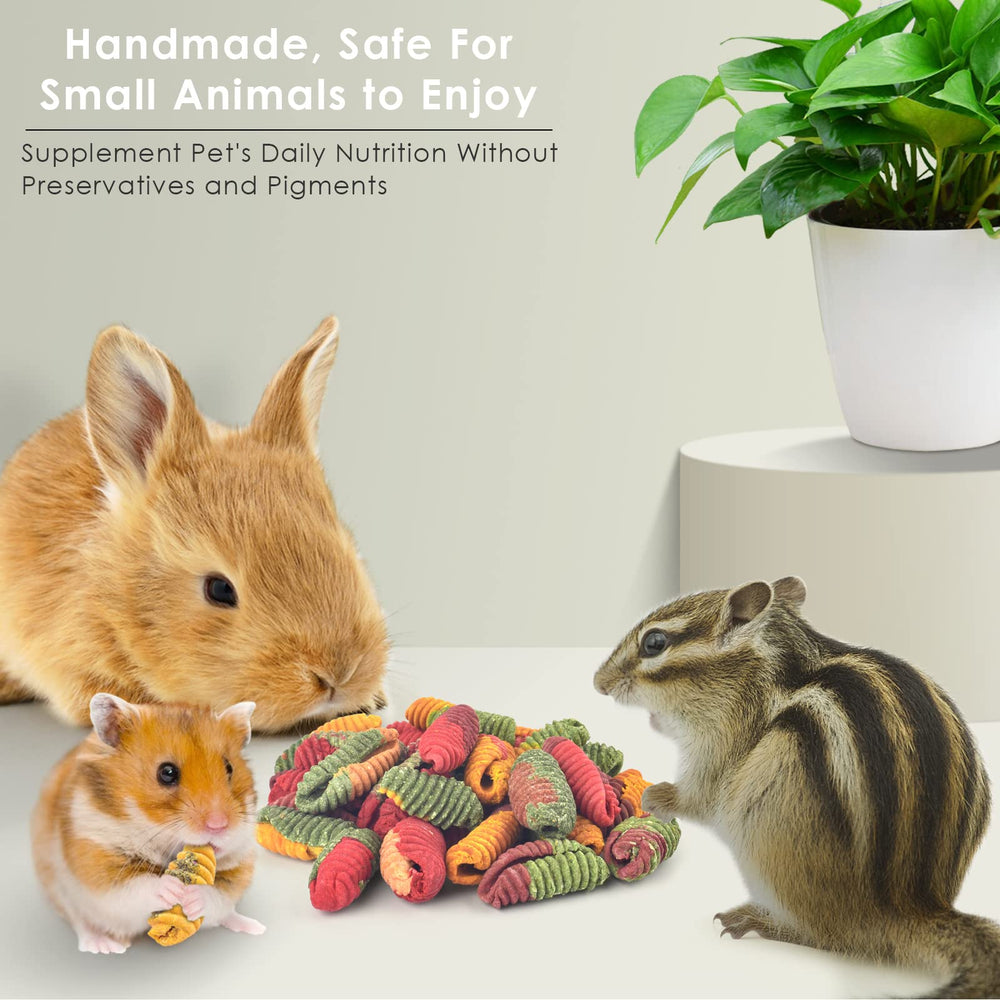 ERKOON Chinchilla Treats texture close-up reveals natural fiber-rich powders